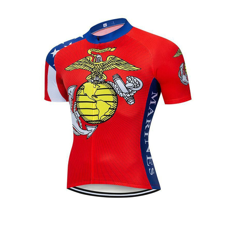 usmc cycling jersey